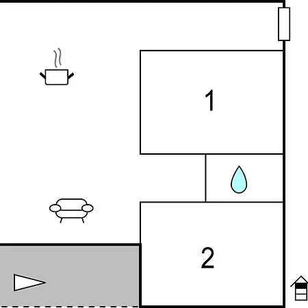 2 Bedroom In 公寓 *
